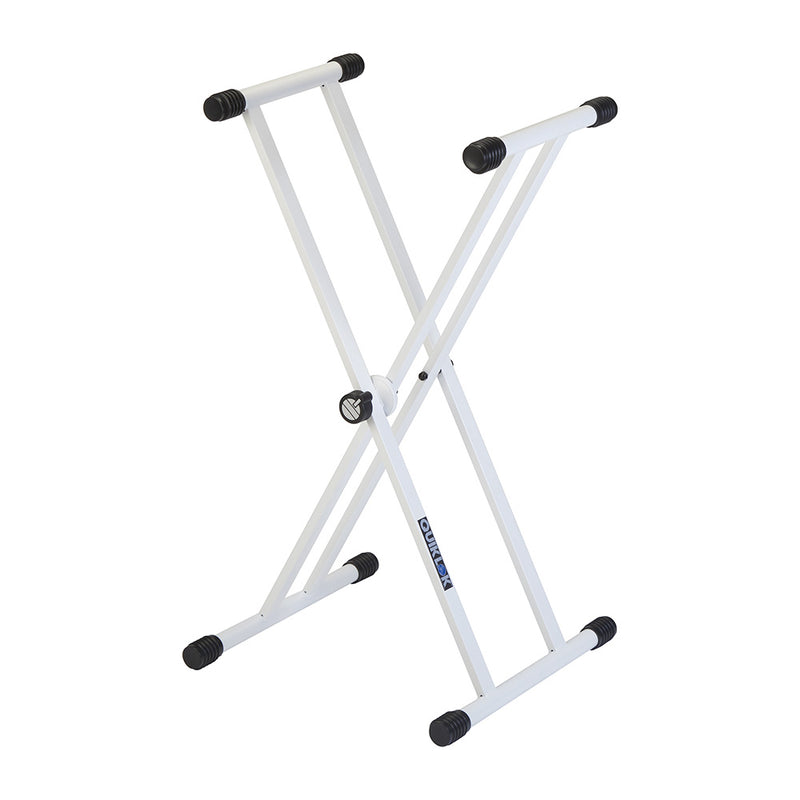 Quiklok Double Brace Single Tier T-Rex Keyboard Stand - T20WH-BB