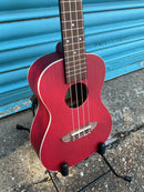 ORTEGA Earth Series Concert Ukulele 4 String - Raspberry Red