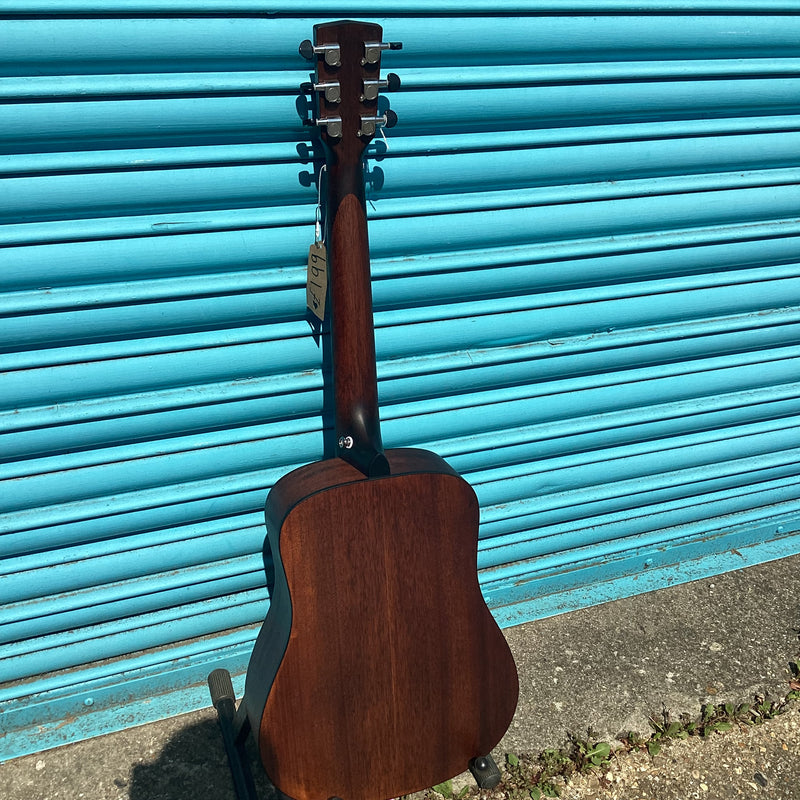 Cort Earth Mini EARTHMINI Open Pore Acoustic Guitar Inc. Gig Bag