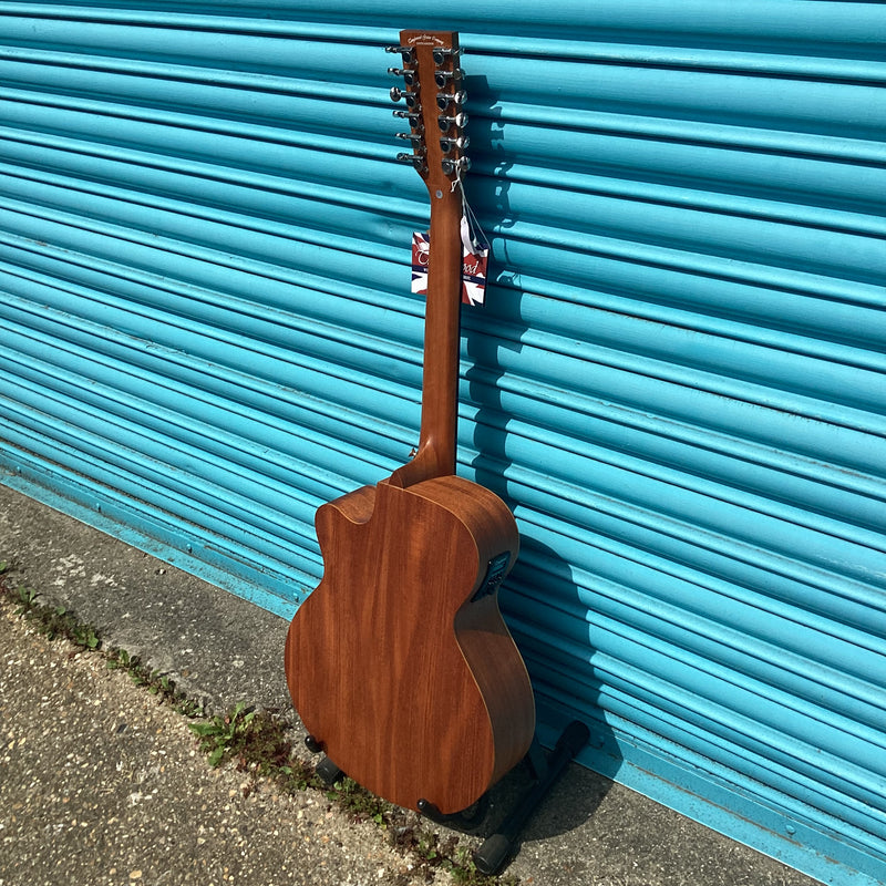 Tanglewood Roadster Super-Folk 12 String Electro-Acoustic Guitar Natural Satin