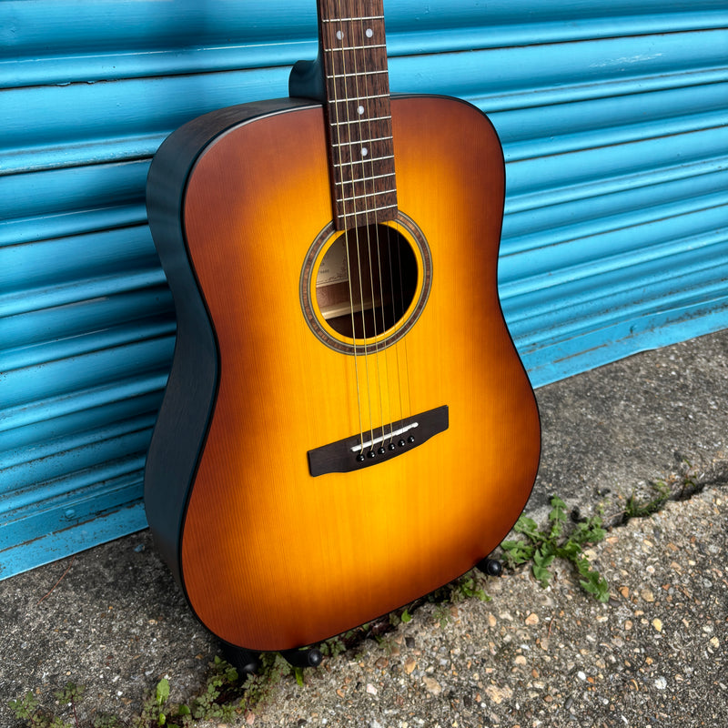 Cort AD850 SSB Satin Sunburst Dreadnought Acoustic Guitar