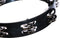 MEINL Percussion Headliner® Series Molded ABS Tambourine - 10" Black