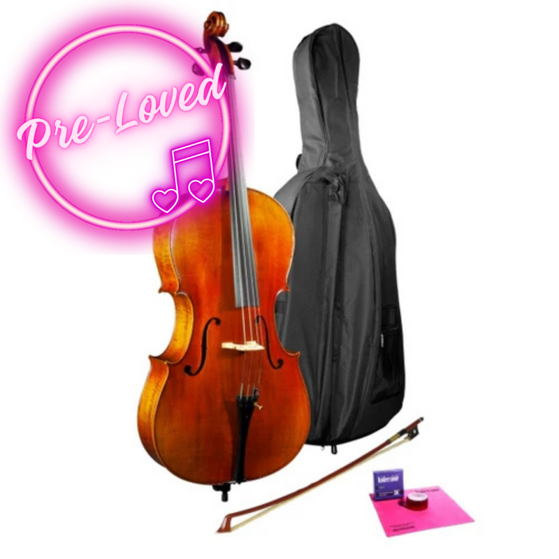 (B-Stock) Hidersine - Veracini Cello Outfit 4/4
