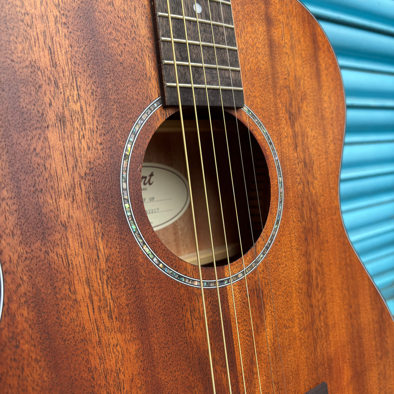 Cort L60-MF-OP Electro Acoustic Guitar - Solid Mahogany Top