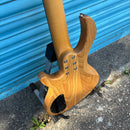 Aria 313 MK2 5 String Detroit Bass - Natural Finish