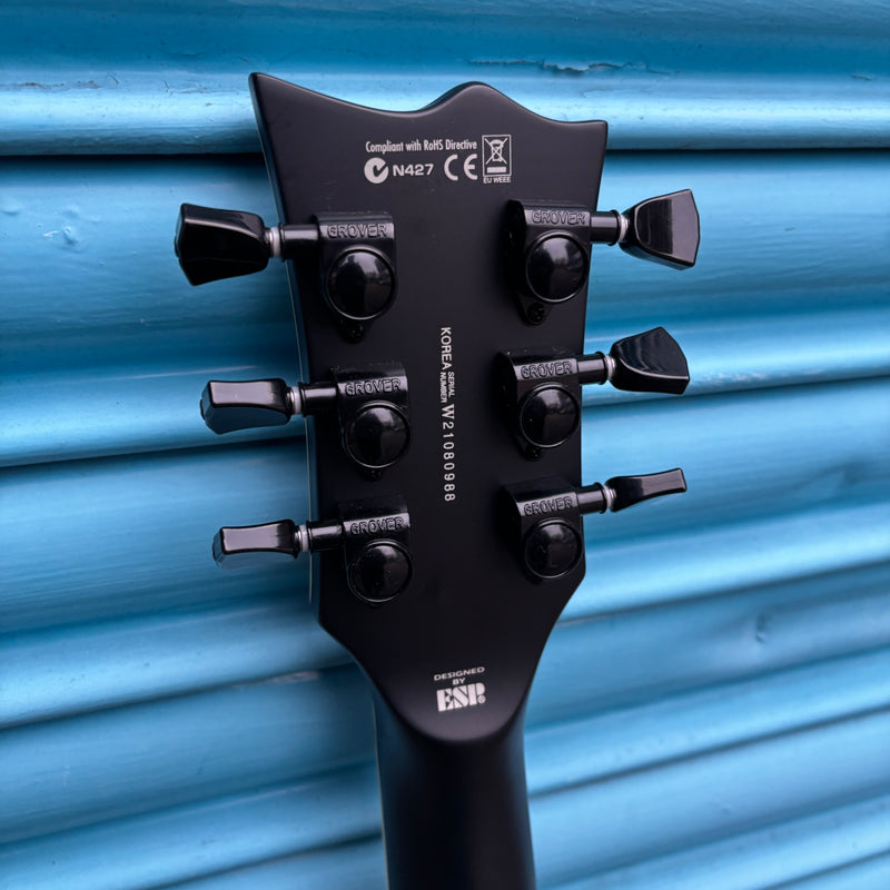 Pre-Loved ESP LTD ES-1000 Floyd Rose Satin Black Finish