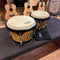 Pre-Loved Pearl Primero Series Bongos Natural Inc. Case