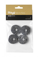 Stagg 10MM Cymbal Felt Washers Pack of 4