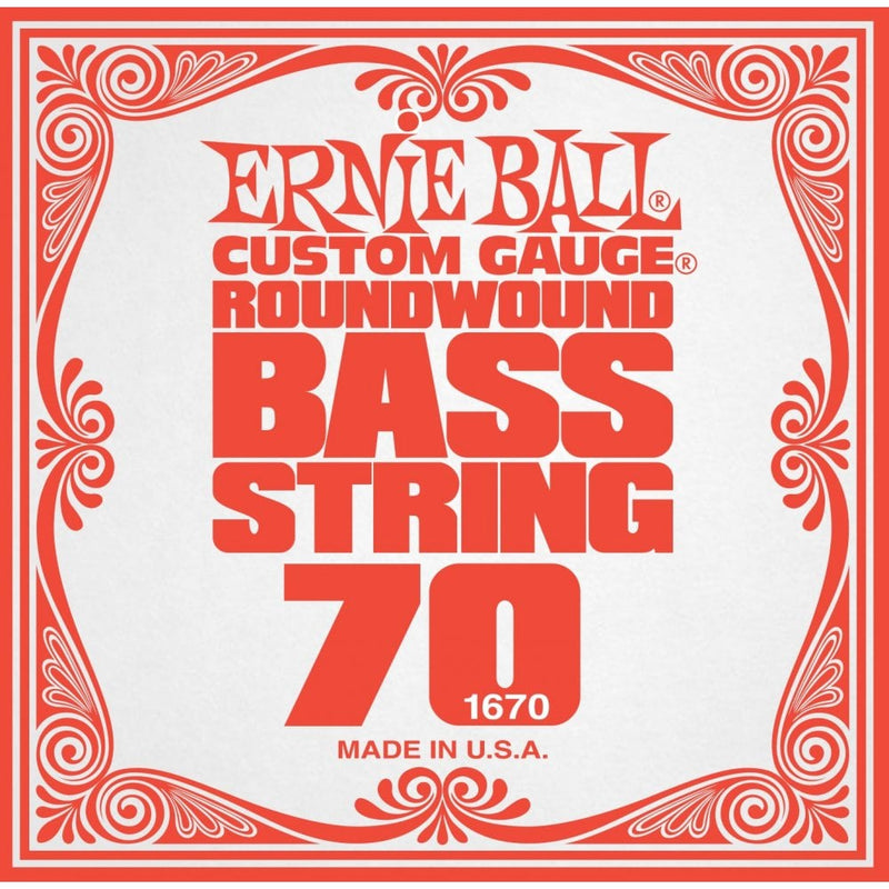 Ernie Ball Single Nickel Roundwound Bass String