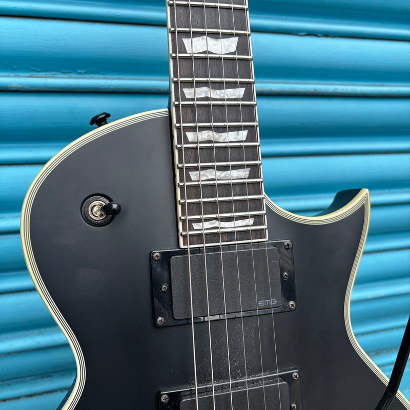 Pre-Loved ESP LTD ES-1000 Floyd Rose Satin Black Finish