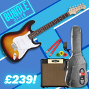 Aria STG-003 Beginner Electric Guitar Upgrade Package