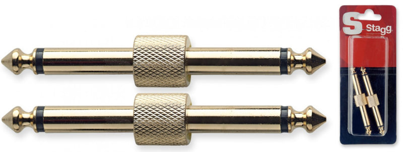 Stagg Male Jack/Male Jack (2 Pack)