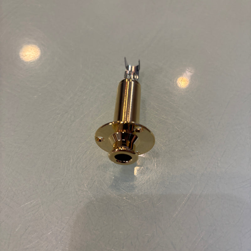 Acoustic Endpin Jack, Gold, Stereo