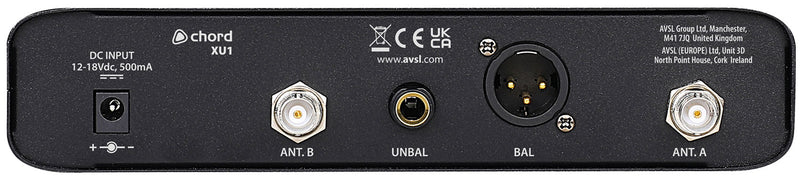 XU1 Series Handheld UHF Microphone System