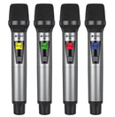 XU4 Series UHF Quad Handheld Microphone System