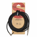 Stagg S Series Instrument Cable 6m 6.3mm Jack to 6.3mm Jack Cable (One Right Angle Jack)