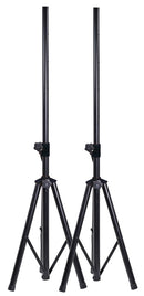 QTX Heavy Duty Speaker Stand Pair with Gig Bag