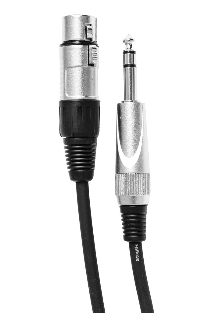 Stagg Female XLR to Male Stereo Jack (Balanced)