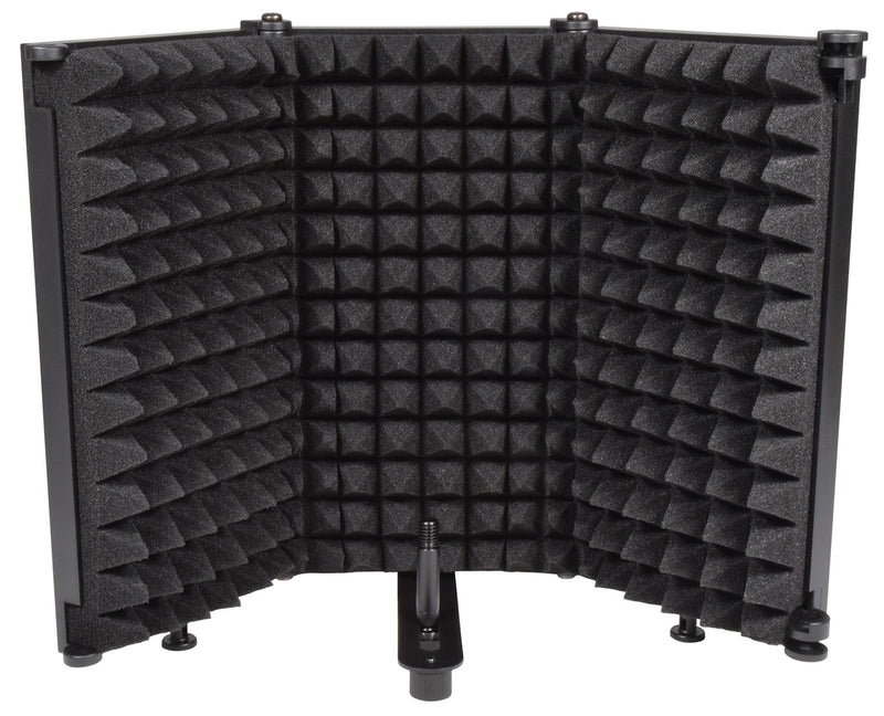 Citronic 3-Section Square Microphone Isolation Screen