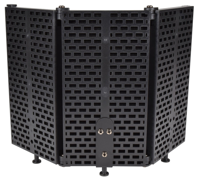 Citronic 3-Section Square Microphone Isolation Screen