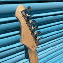 Aria Jet Baritone Electric Guitar Black