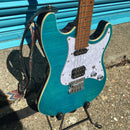 (Pre-Loved) Flight Pathfinder Baritone Ocean Blue with Padded Gig Bag