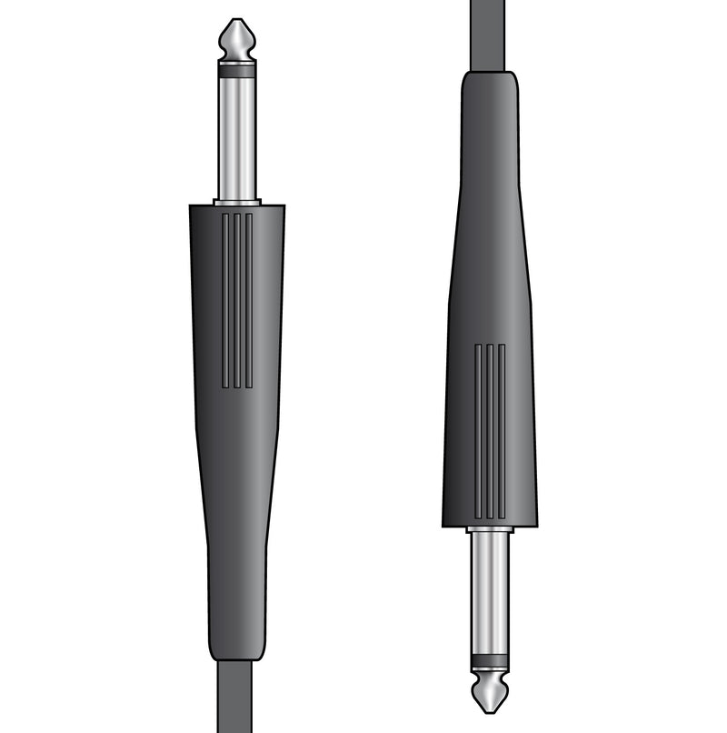 Citronic Classic Speaker Leads 6.3mm Mono Jack Plug - 6.3mm Mono Jack Plug