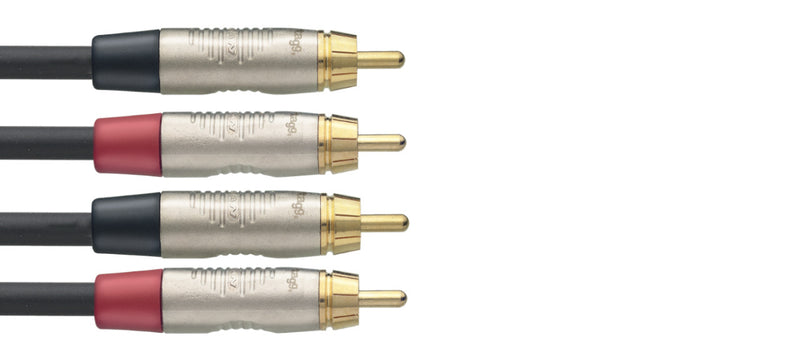 Stagg N Series Twin Cable (2x Male RCA/2x Male RCA)