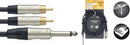 Stagg N Series Jack male / 2 x RCA male