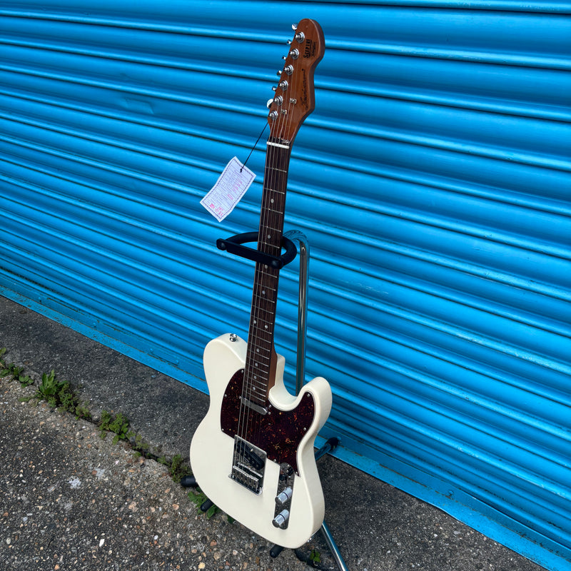 Sceptre Gen II Arlington Olympic White Telecaster-Style Electric Guitar