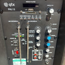 Pre Loved QTX PAL 12 Busker Amp with 2 Wireless Mics