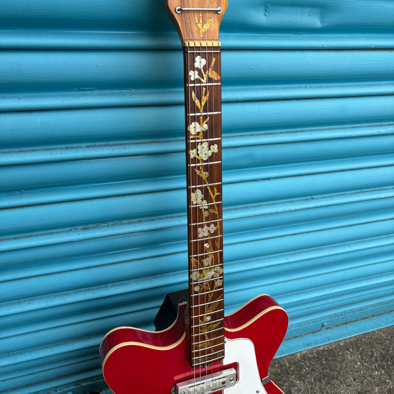 (Pre-Owned) Jedson Semi-Hollow Electric Guitar