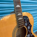 Pre-Loved Epiphone EJ-200 Natural Acoustic Guitar Inc Hardcase