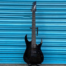 Ibanez GIO RG Series 7 String Electric Guitar in Trans Black Sunburst - GRG7221QA-TKS