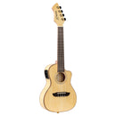 Ortega Horizon Series Electro Concert Ukulele in Bamboo Natural with Gig Bag RUBO-CE