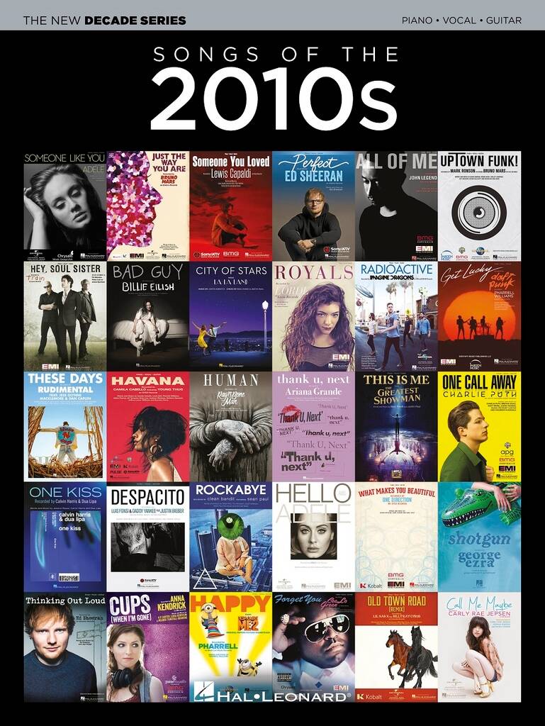 The New Decade Series: Songs of the 2010's (PVG)