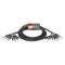 Stagg Multicore 8 x Mono Jack to Mono Jack Cable (3m)