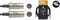 Stagg N Series 5m Midi to Midi Cable