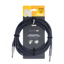 Stagg N Series 3m Instrument cable, Jack/Jack (m/m) with Mute Switch