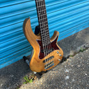 Aria 313 MK2 5 String Detroit Bass - Natural Finish