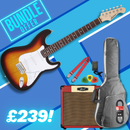Aria STG-003 Beginner Electric Guitar Upgrade Package