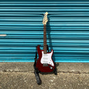 (Pre-Loved) Aria STG Mini - 3/4 Electric Guitar in Candy Apple Red With Strap