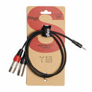 Stagg S Series 1m Y cable, Mini Jack/XLR (m/m)