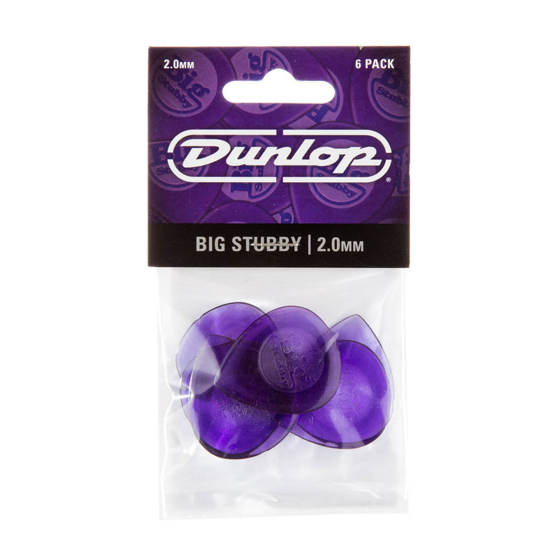 Dunlop Big Stubby Pick (6 Pack)