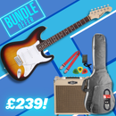 Aria STG-003 Beginner Electric Guitar Upgrade Package