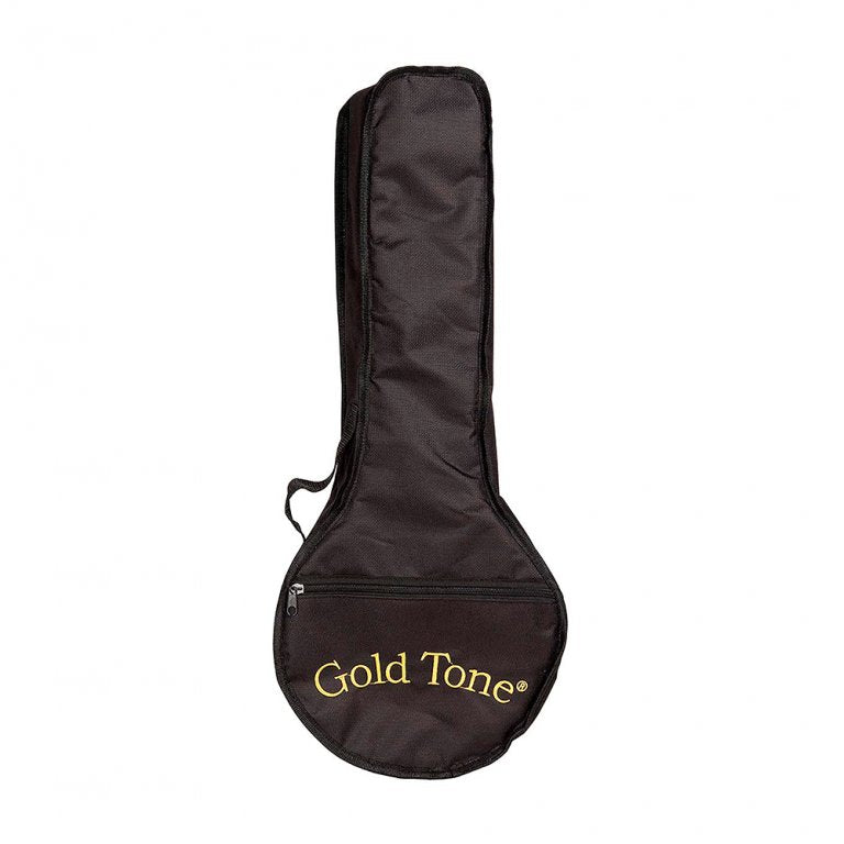 Gold Tone Little Gem Concert Banjo Transparent Ukulele with Gig Bag (With Built in LED Lights)