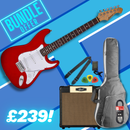 Aria STG-003 Beginner Electric Guitar Upgrade Package