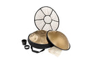 (Ex-Display) MEINL Sonic Energy Sensory Handpan Stainless Steel D Kurd 9 Notes 440 Hz - Vintage Gold