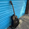 Pre-Loved Fender CD-60CE BLK-DS-V2 Dreadnought Acoustic Guitar Inc Padded Gig Bag