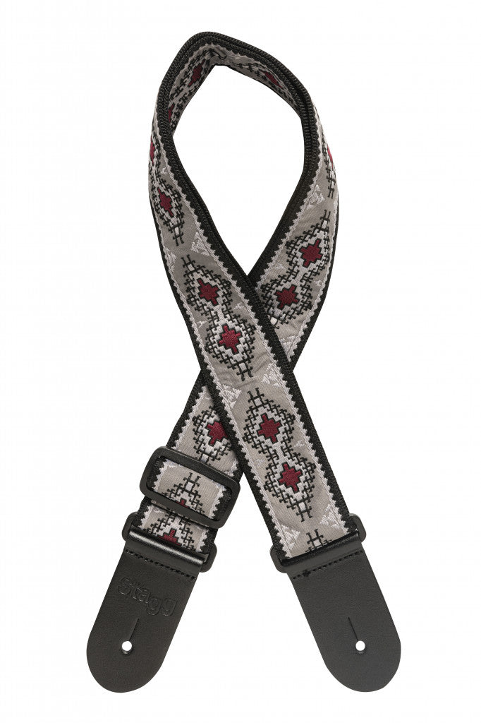 Stagg - Diamond Pattern Woven Guitar Straps